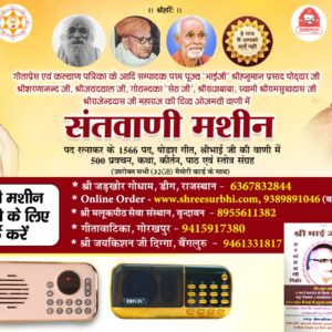 BKK Audio Player With Torch (श्री भाई जी की अनमोल वाणी एवं पद रत्नाकर गायन) | (Ringers) (32GB मेमोरी कार्ड सहित) - Image 5